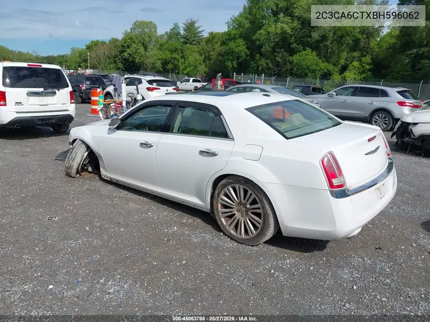 2011 Chrysler 300C VIN: 2C3CA6CTXBH596062 Lot: 45063786