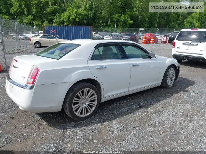 2011 Chrysler 300C VIN: 2C3CA6CTXBH596062 Lot: 45063786