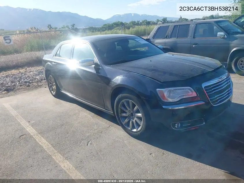 2011 Chrysler 300C VIN: 2C3CA6CT3BH538214 Lot: 45097430