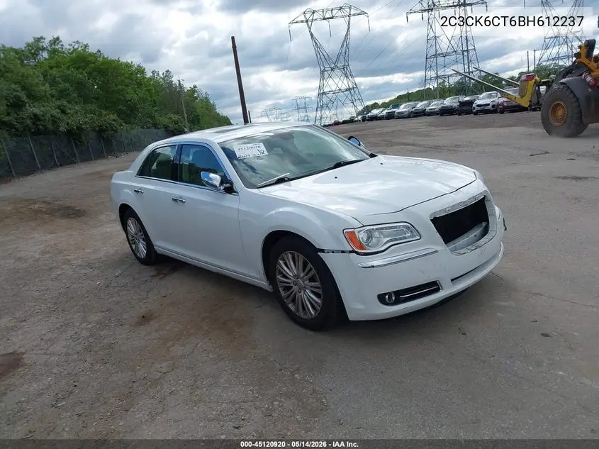2011 Chrysler 300C Awd VIN: 2C3CK6CT6BH612237 Lot: 45120920