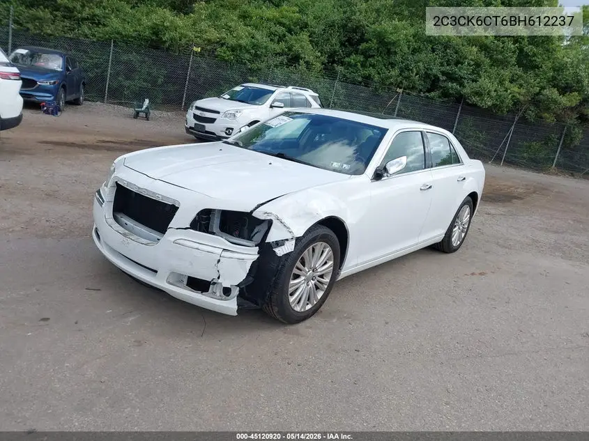 2011 Chrysler 300C Awd VIN: 2C3CK6CT6BH612237 Lot: 45120920