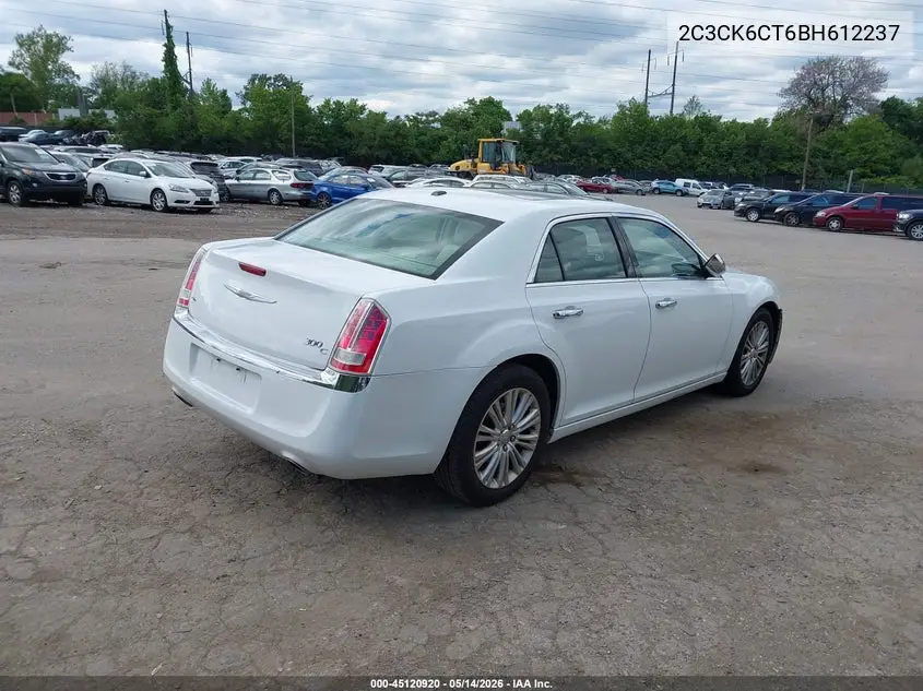 2011 Chrysler 300C Awd VIN: 2C3CK6CT6BH612237 Lot: 45120920