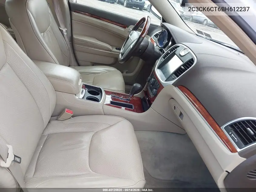 2011 Chrysler 300C Awd VIN: 2C3CK6CT6BH612237 Lot: 45120920