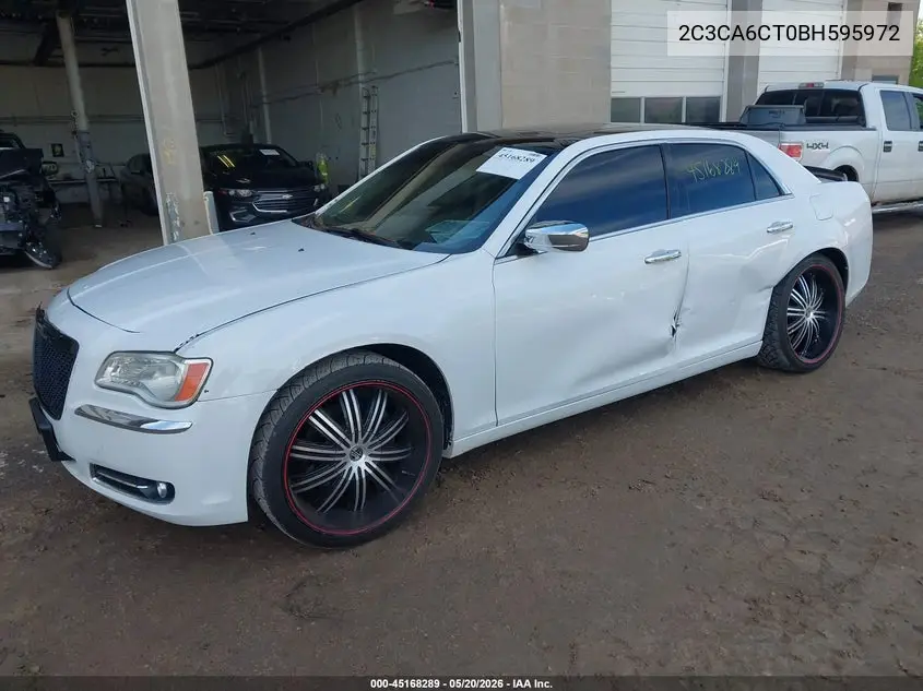 2011 Chrysler 300C VIN: 2C3CA6CT0BH595972 Lot: 45168289