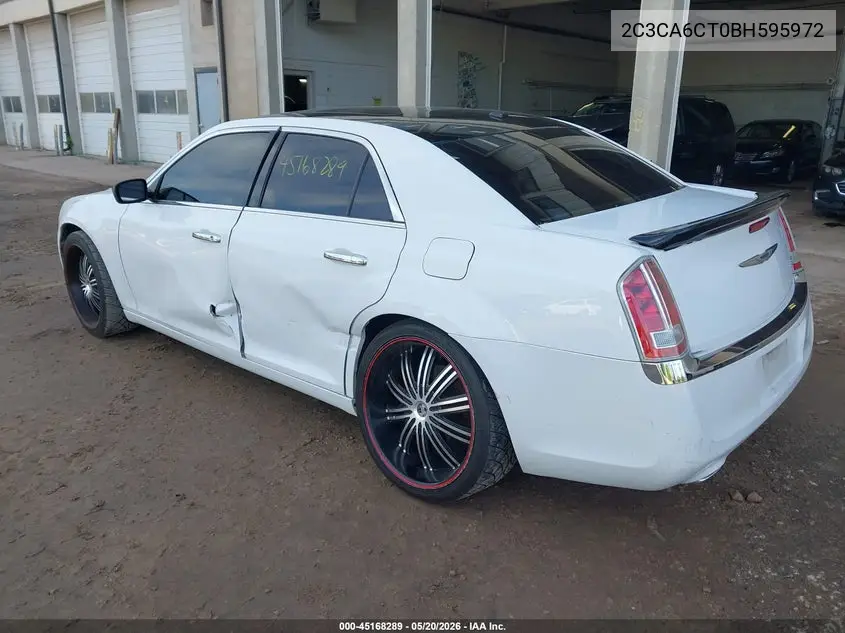2011 Chrysler 300C VIN: 2C3CA6CT0BH595972 Lot: 45168289