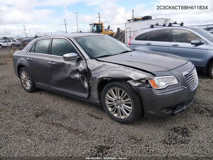2011 Chrysler 300C Awd VIN: 2C3CK6CT8BH611834 Lot: 45233643