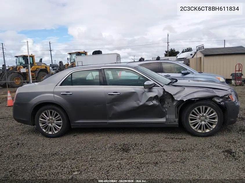 2011 Chrysler 300C Awd VIN: 2C3CK6CT8BH611834 Lot: 45233643