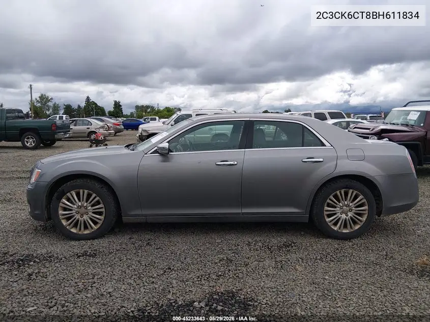 2011 Chrysler 300C Awd VIN: 2C3CK6CT8BH611834 Lot: 45233643