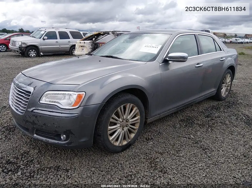 2011 Chrysler 300C Awd VIN: 2C3CK6CT8BH611834 Lot: 45233643