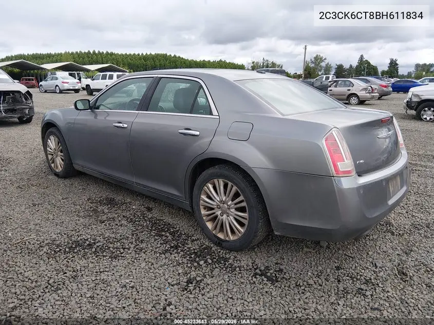 2011 Chrysler 300C Awd VIN: 2C3CK6CT8BH611834 Lot: 45233643