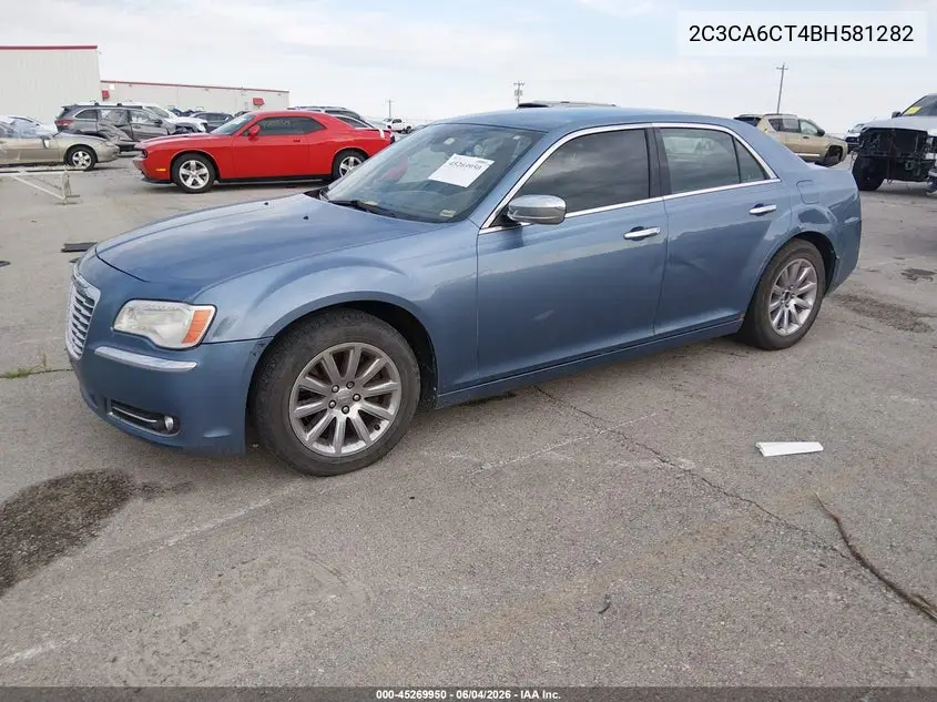 2011 Chrysler 300C VIN: 2C3CA6CT4BH581282 Lot: 45269950