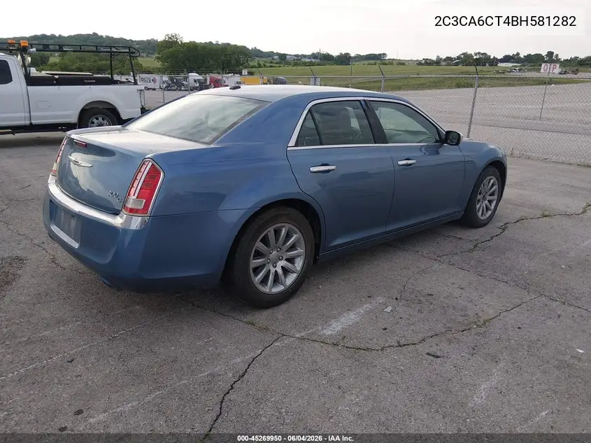 2011 Chrysler 300C VIN: 2C3CA6CT4BH581282 Lot: 45269950