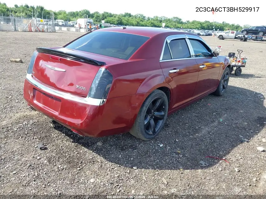 2011 Chrysler 300C VIN: 2C3CA6CT3BH529917 Lot: 45357703