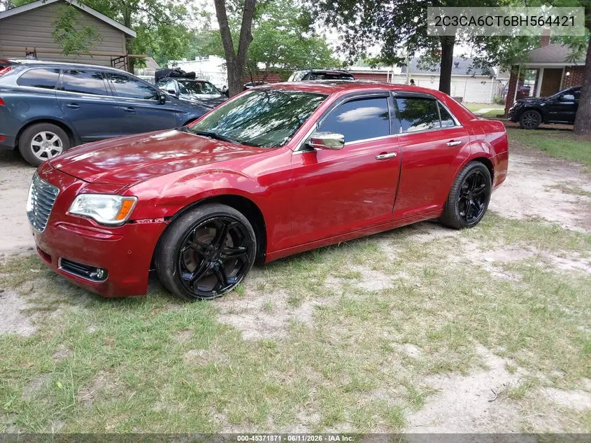 2011 Chrysler 300C VIN: 2C3CA6CT6BH564421 Lot: 45371871