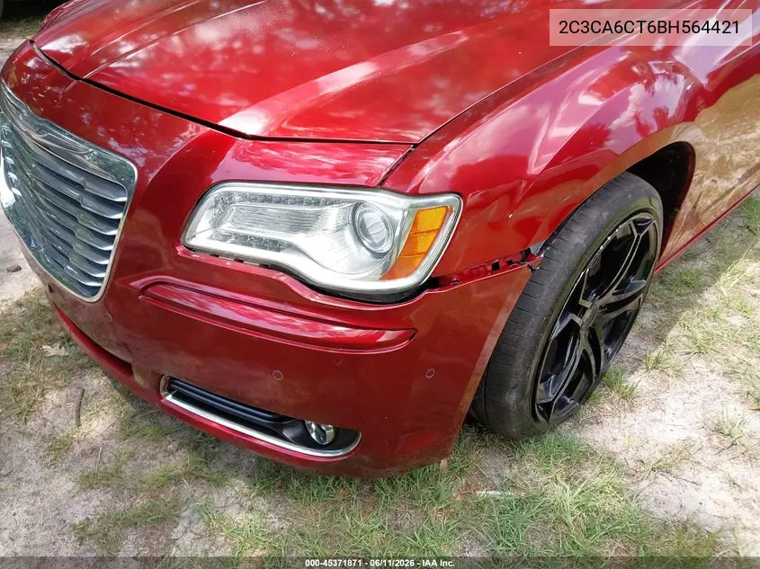 2011 Chrysler 300C VIN: 2C3CA6CT6BH564421 Lot: 45371871