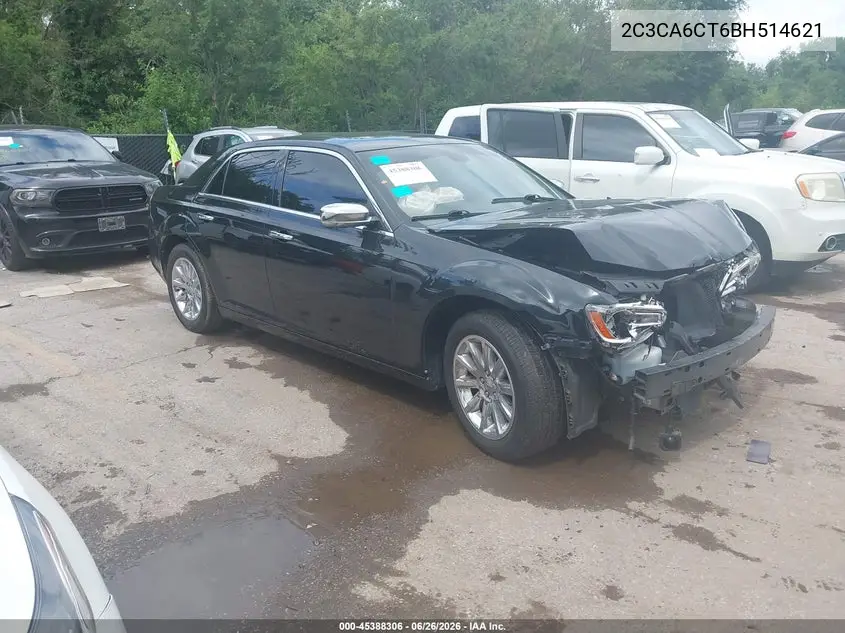 2011 Chrysler 300C VIN: 2C3CA6CT6BH514621 Lot: 45388306