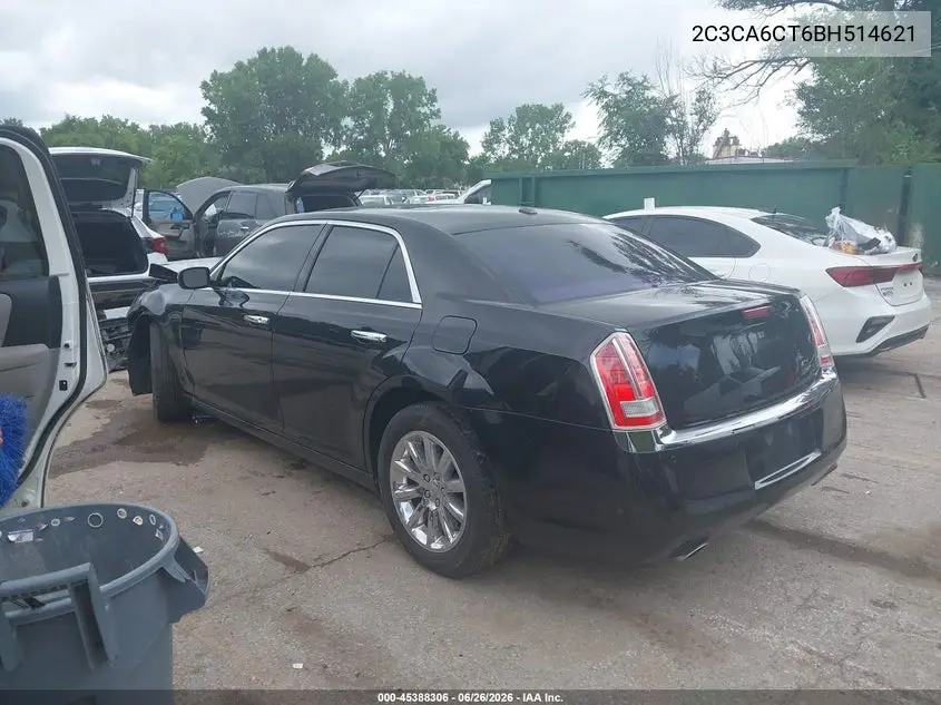 2011 Chrysler 300C VIN: 2C3CA6CT6BH514621 Lot: 45388306
