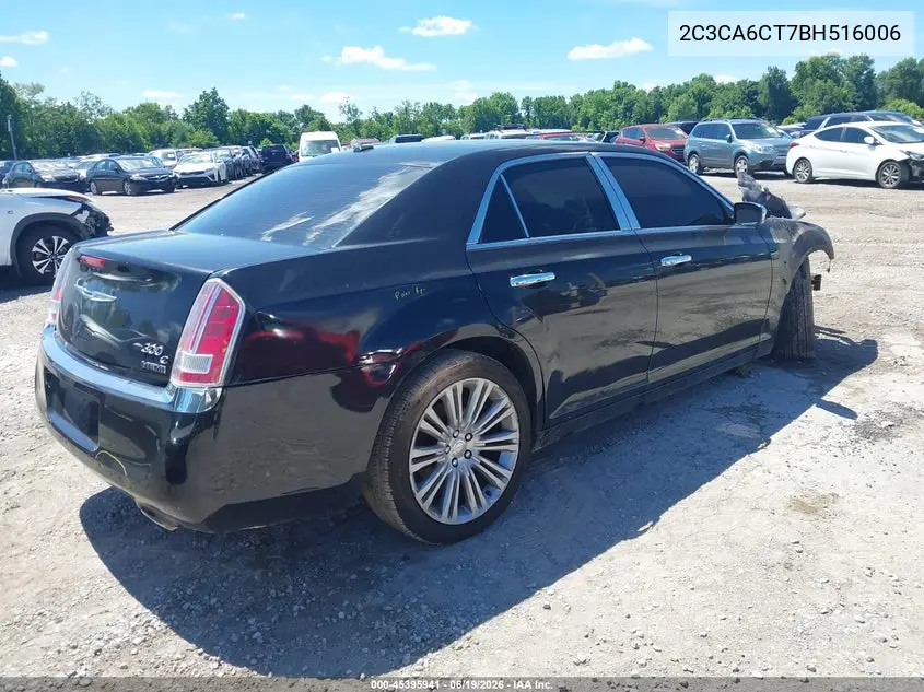 2011 Chrysler 300C VIN: 2C3CA6CT7BH516006 Lot: 45395941