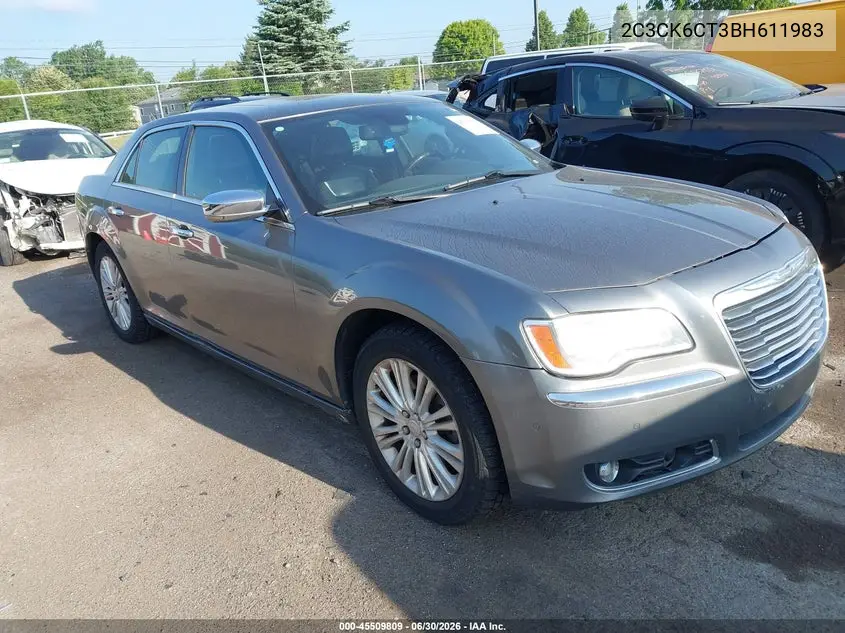 2011 Chrysler 300C Awd VIN: 2C3CK6CT3BH611983 Lot: 45509809