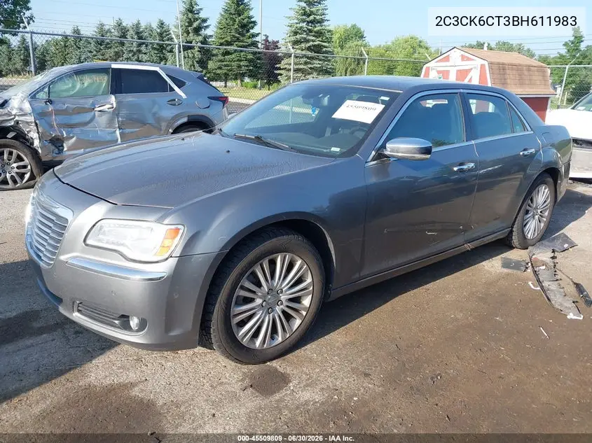 2011 Chrysler 300C Awd VIN: 2C3CK6CT3BH611983 Lot: 45509809