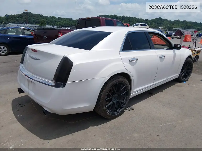 2011 Chrysler 300C VIN: 2C3CA6CT8BH528326 Lot: 45551089