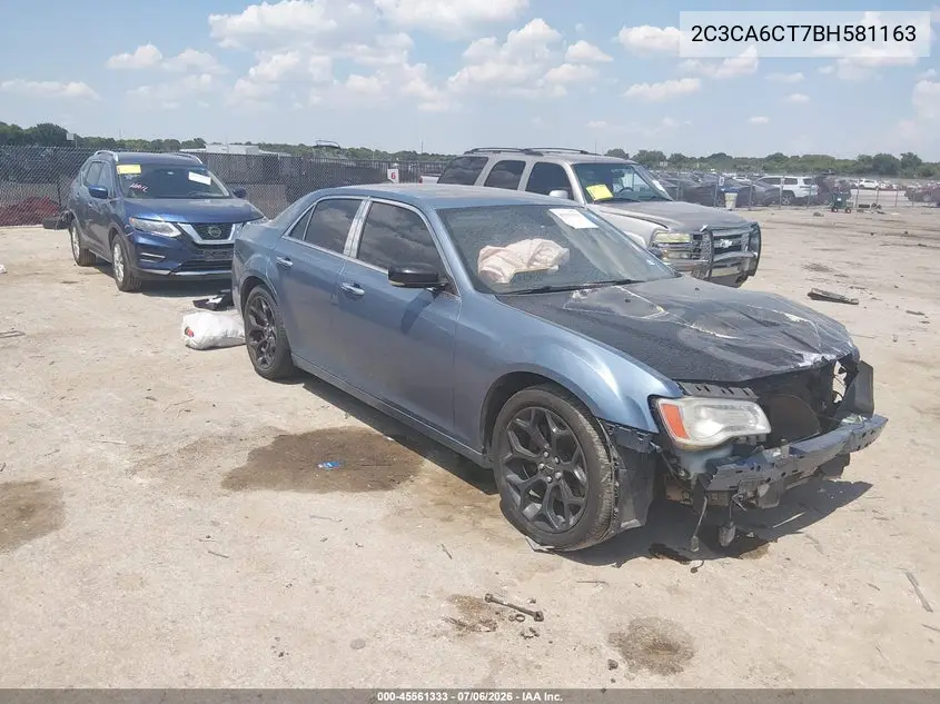 2011 Chrysler 300C VIN: 2C3CA6CT7BH581163 Lot: 45561333