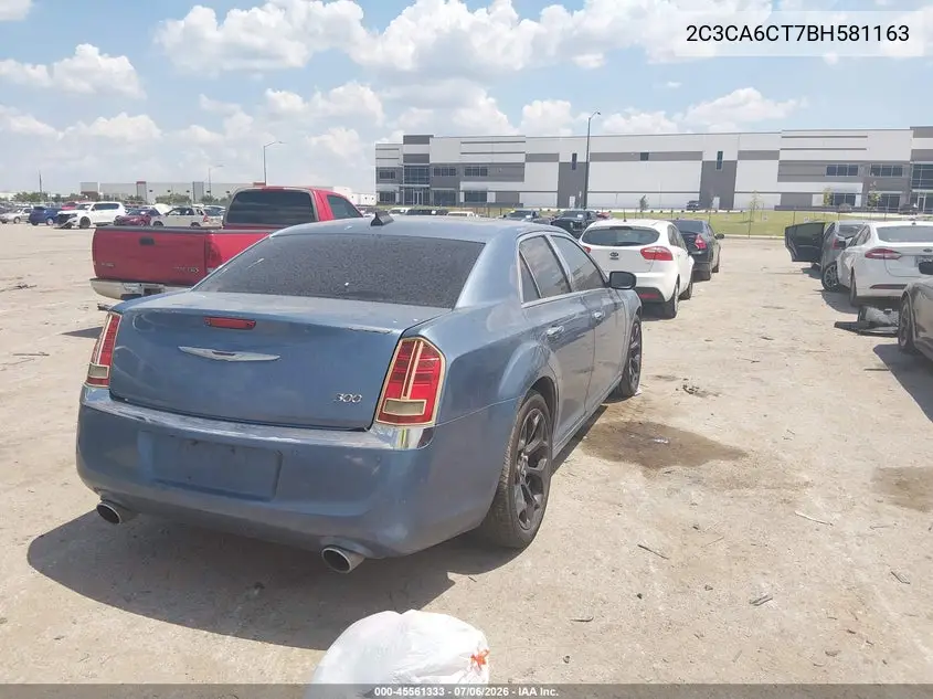 2011 Chrysler 300C VIN: 2C3CA6CT7BH581163 Lot: 45561333