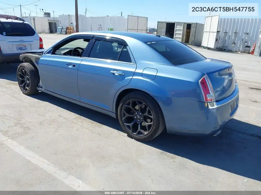 2011 Chrysler 300C VIN: 2C3CA6CT5BH547755 Lot: 45633397