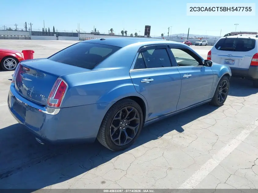 2011 Chrysler 300C VIN: 2C3CA6CT5BH547755 Lot: 45633397