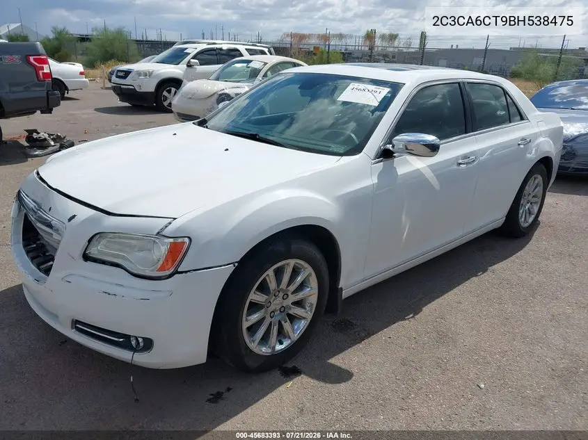 2011 Chrysler 300C VIN: 2C3CA6CT9BH538475 Lot: 45683393