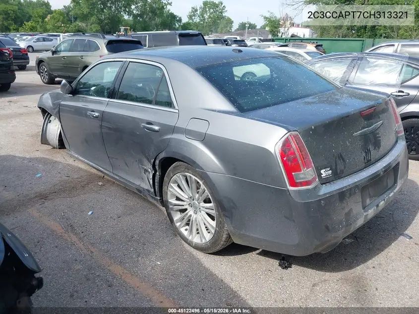 2012 Chrysler 300C Luxury Series VIN: 2C3CCAPT7CH313321 Lot: 45122496