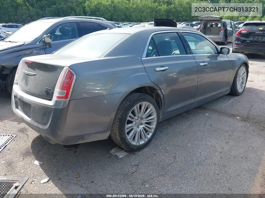 2012 Chrysler 300C Luxury Series VIN: 2C3CCAPT7CH313321 Lot: 45122496