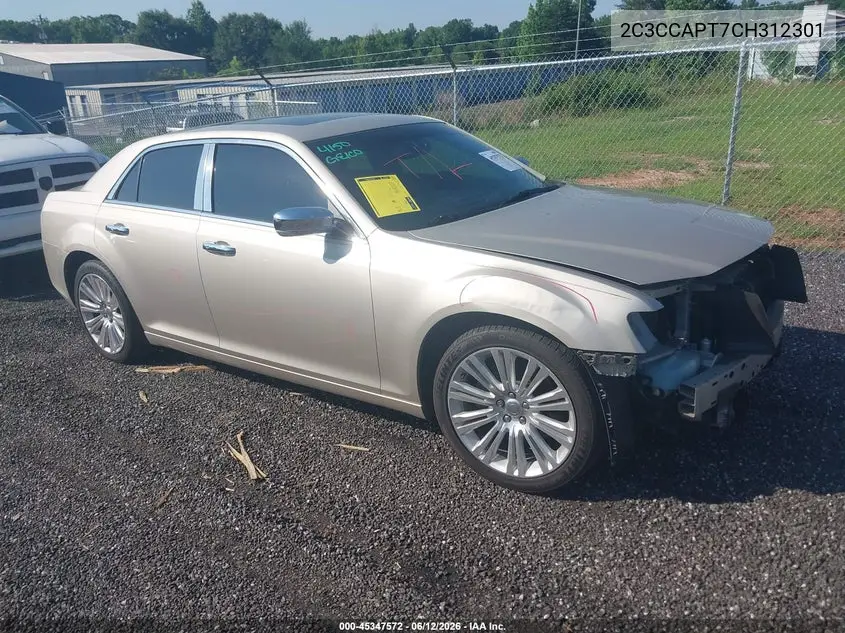 2012 Chrysler 300C Luxury Series VIN: 2C3CCAPT7CH312301 Lot: 45347572
