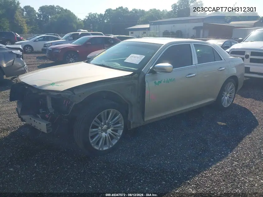 2012 Chrysler 300C Luxury Series VIN: 2C3CCAPT7CH312301 Lot: 45347572