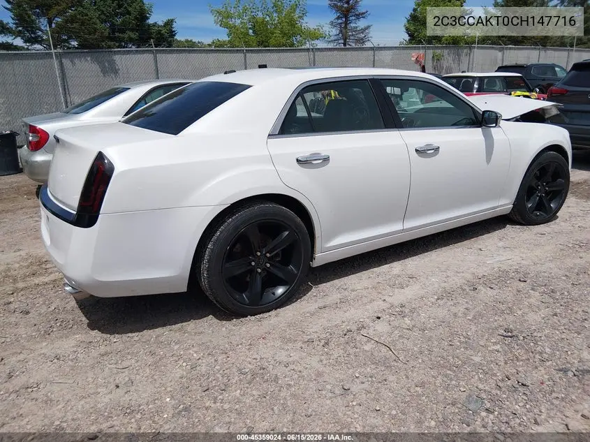 2012 Chrysler 300C Awd VIN: 2C3CCAKT0CH147716 Lot: 45359024