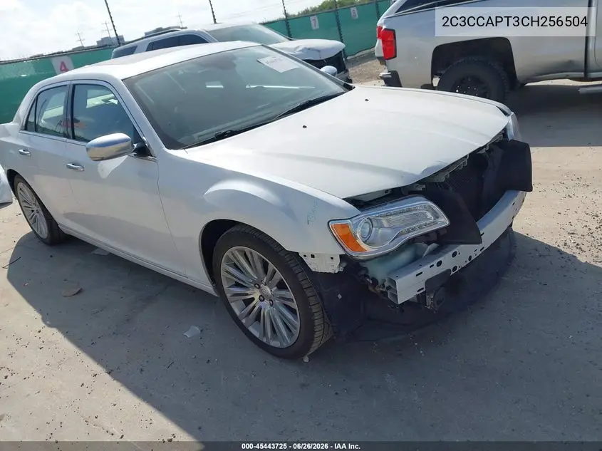 2012 Chrysler 300C Luxury Series VIN: 2C3CCAPT3CH256504 Lot: 45443725
