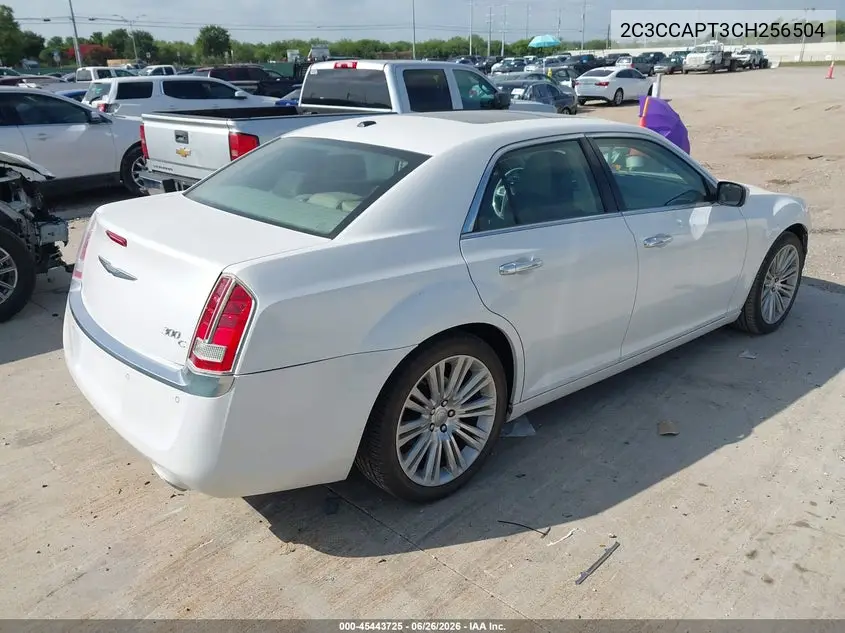 2012 Chrysler 300C Luxury Series VIN: 2C3CCAPT3CH256504 Lot: 45443725