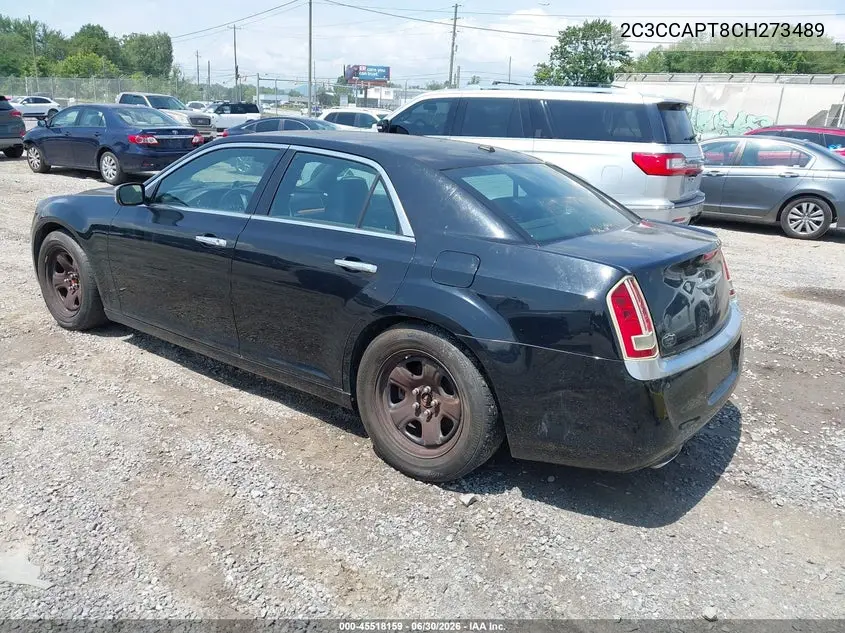 2012 Chrysler 300C Luxury Series VIN: 2C3CCAPT8CH273489 Lot: 45518159