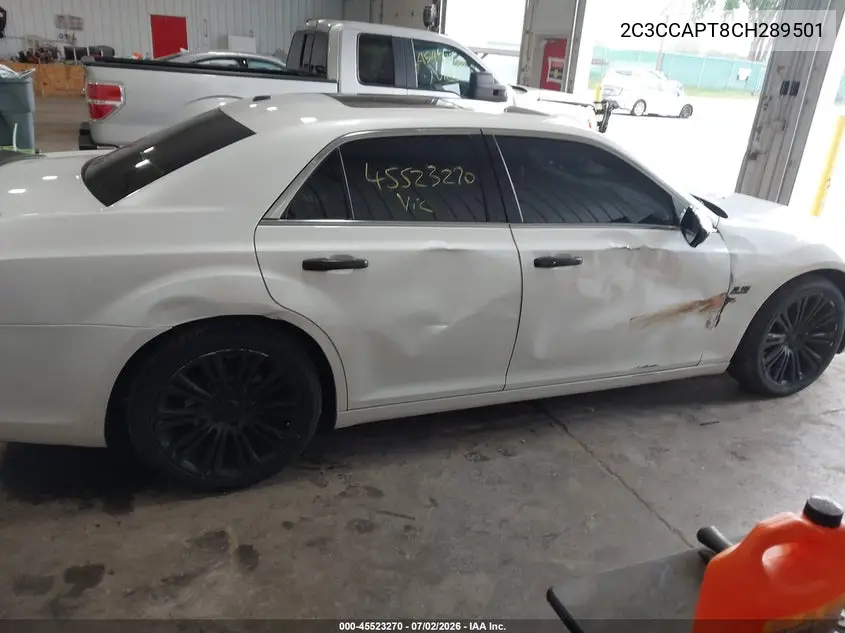 2012 Chrysler 300C Luxury Series VIN: 2C3CCAPT8CH289501 Lot: 45523270