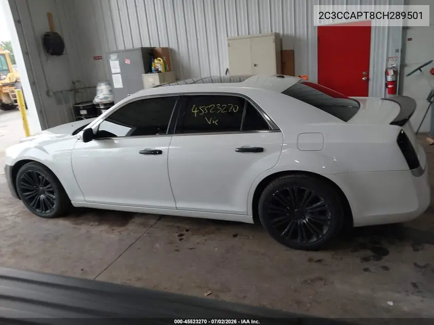 2012 Chrysler 300C Luxury Series VIN: 2C3CCAPT8CH289501 Lot: 45523270