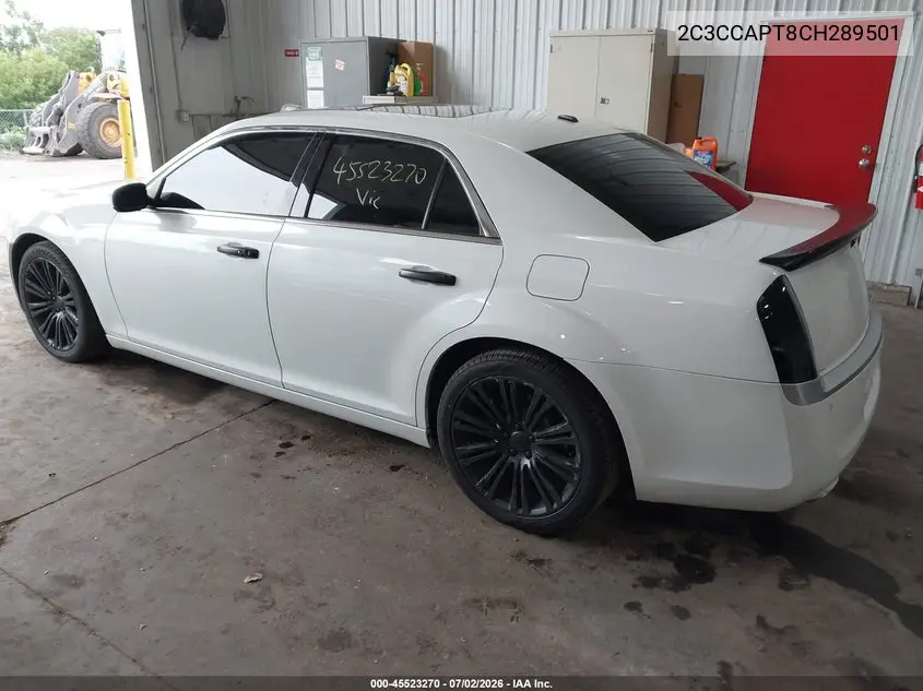 2012 Chrysler 300C Luxury Series VIN: 2C3CCAPT8CH289501 Lot: 45523270