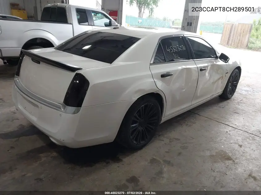 2012 Chrysler 300C Luxury Series VIN: 2C3CCAPT8CH289501 Lot: 45523270