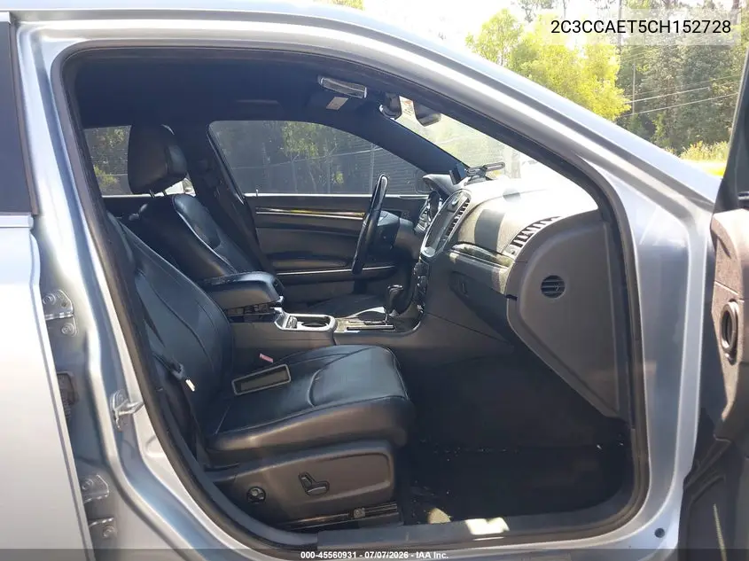2012 Chrysler 300C VIN: 2C3CCAET5CH152728 Lot: 45560931