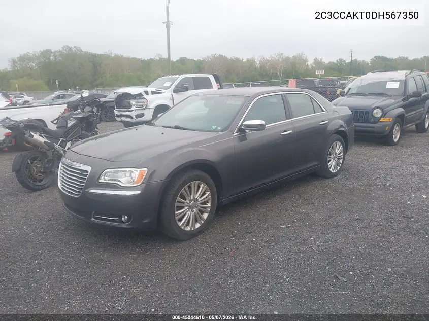 2013 Chrysler 300C Awd VIN: 2C3CCAKT0DH567350 Lot: 45044610