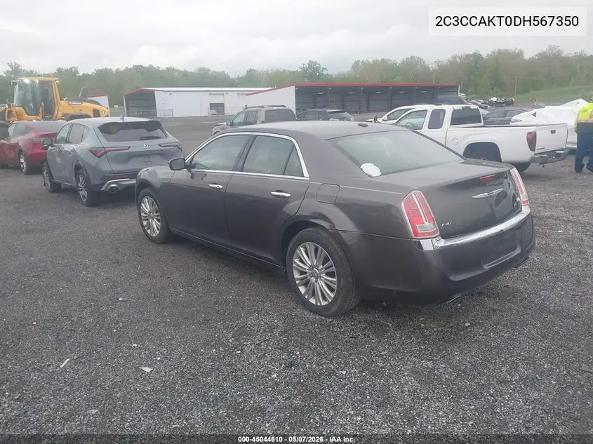 2013 Chrysler 300C Awd VIN: 2C3CCAKT0DH567350 Lot: 45044610