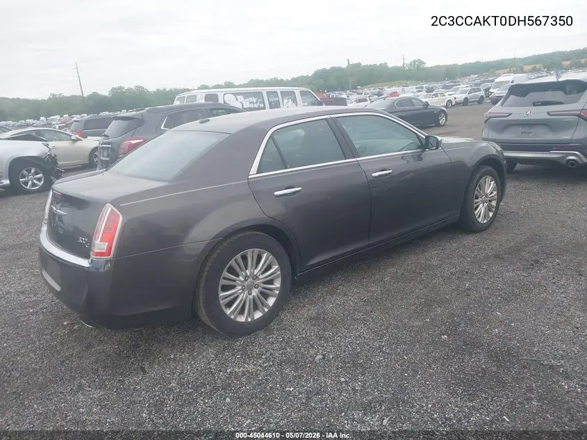 2013 Chrysler 300C Awd VIN: 2C3CCAKT0DH567350 Lot: 45044610