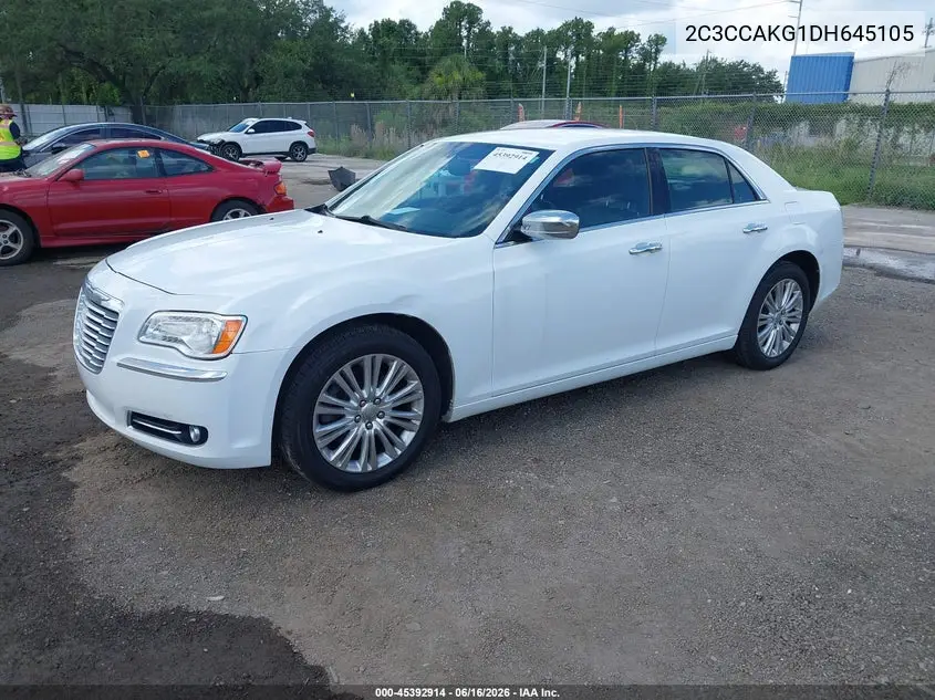 2013 Chrysler 300C Awd VIN: 2C3CCAKG1DH645105 Lot: 45392914