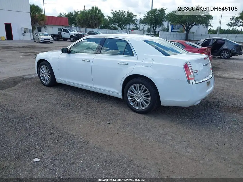 2013 Chrysler 300C Awd VIN: 2C3CCAKG1DH645105 Lot: 45392914