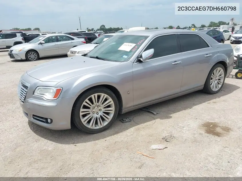2013 Chrysler 300C VIN: 2C3CCAEG7DH660798 Lot: 45471186