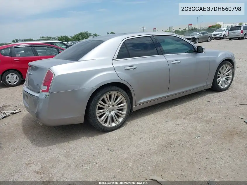 2013 Chrysler 300C VIN: 2C3CCAEG7DH660798 Lot: 45471186